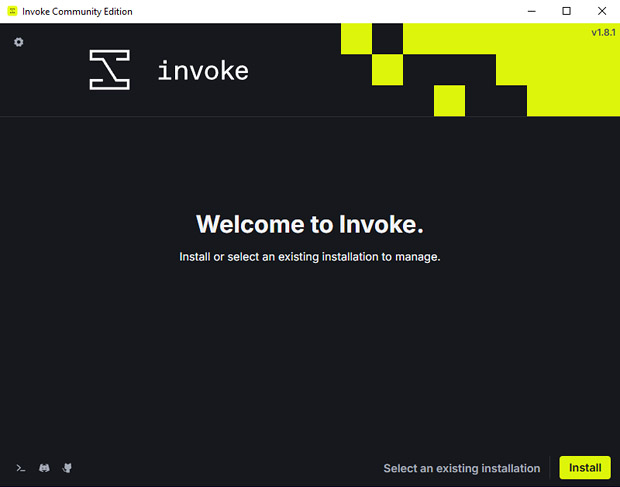 Процесс локальной установки Invoke