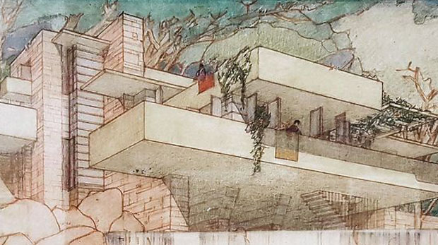 Фрэнк Ллойд Райт. Архитектурная графика