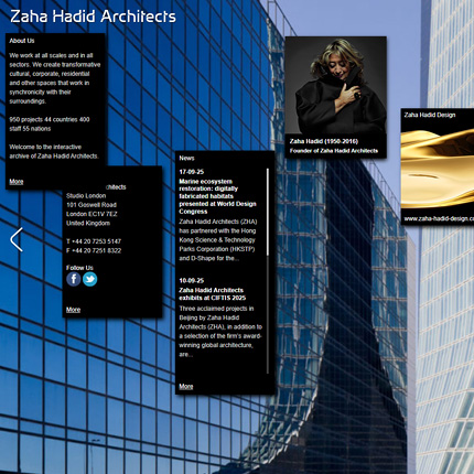 Сайты выдающихся архитекторов мира