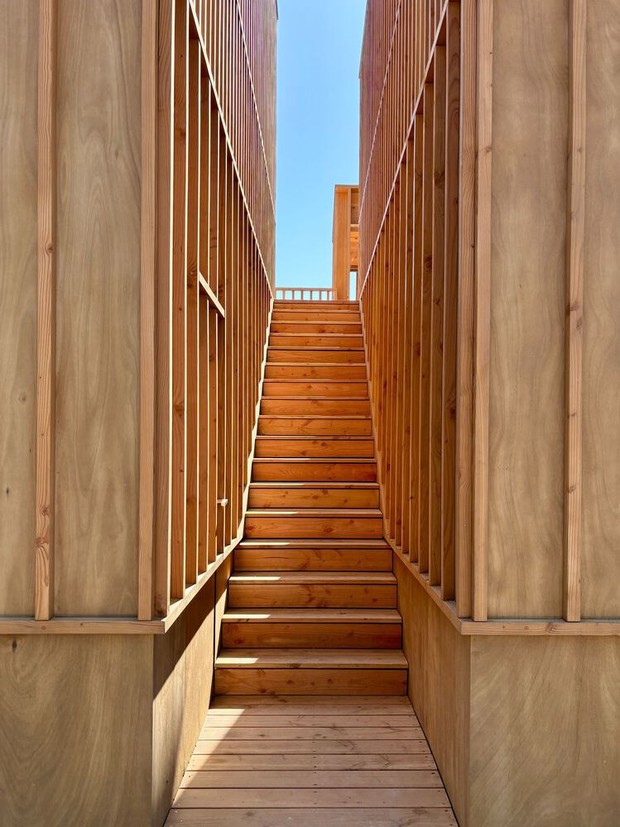 Лестница на террасу