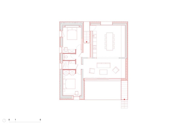 План первого этажа