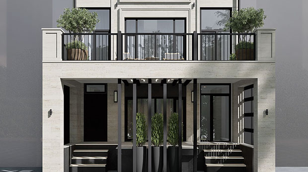 Проектирование фасада дома от Architect4U