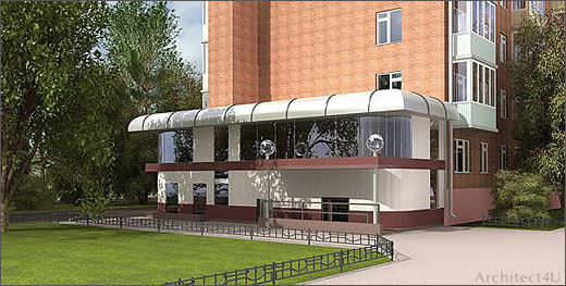 пристройка торгового павильона в балашихе