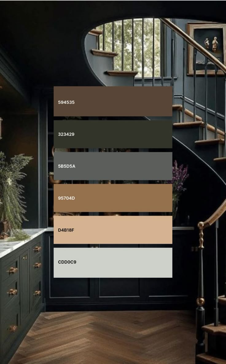 Стилистическая палитра дизайна №14