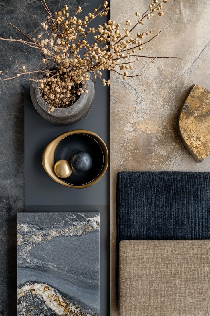 Стильная дизайнерская подборка отделочных материалов №25