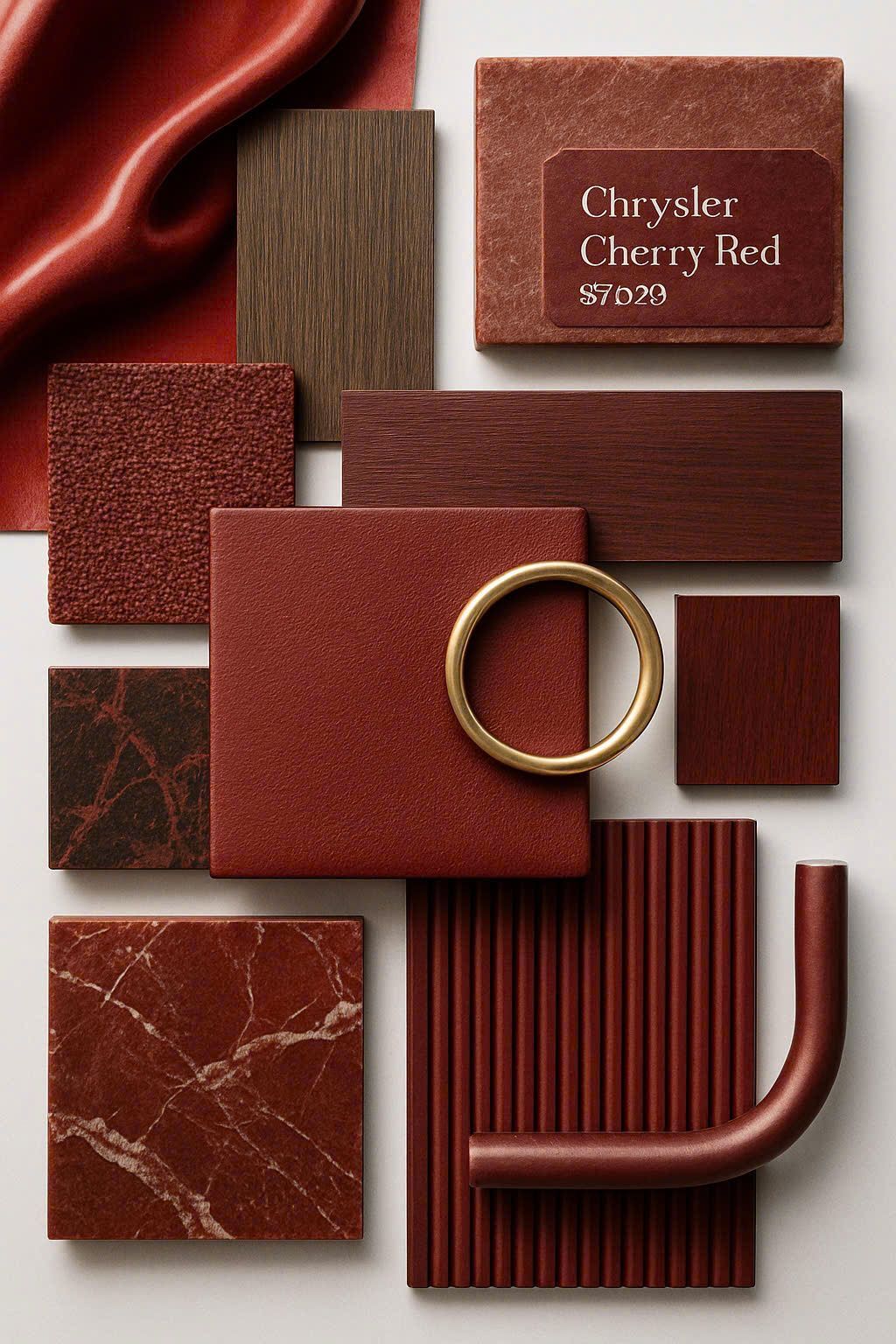 Колористическая подборка - красивые оттенки вишневого №74