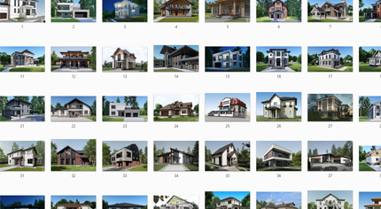 проекты фасадов