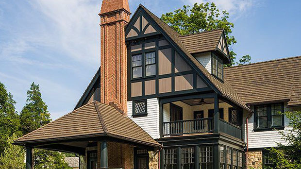 Фасады в стиле фахверк