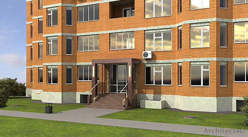 Проект обустройства отдельного входа | Балашиха 