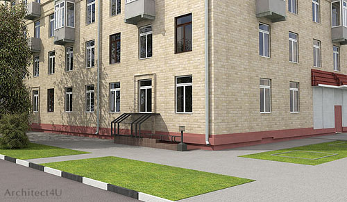 вход в нежилое помещение | проект