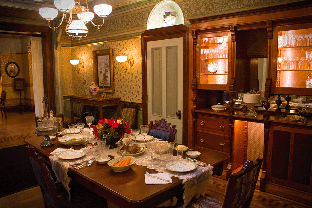 Пример интерьера столовой