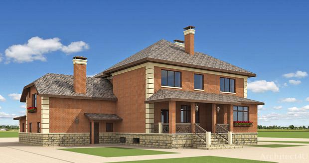 общий вид заднего фасада