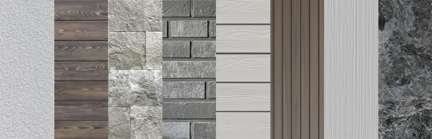 фасадные материалы