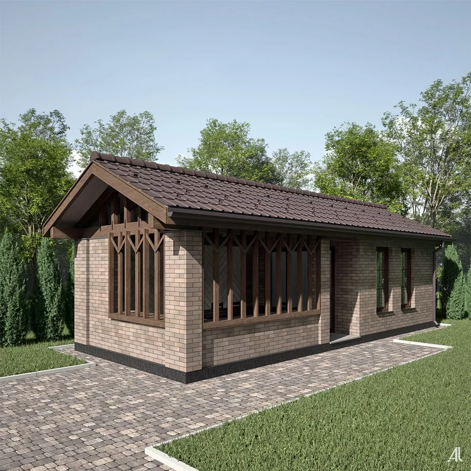 индивидуальное проектирование летней кухни в астане