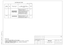 Экспликация полов. Сечения