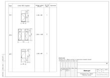 Ведомость окон и дверей