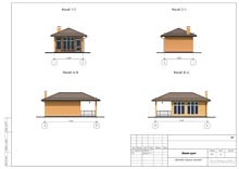 Цветовое решение фасадов