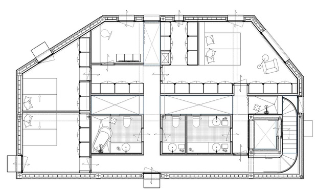 План второго этажа