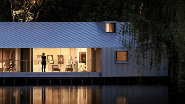Дом у озера от архитекторов Wutopia Lab