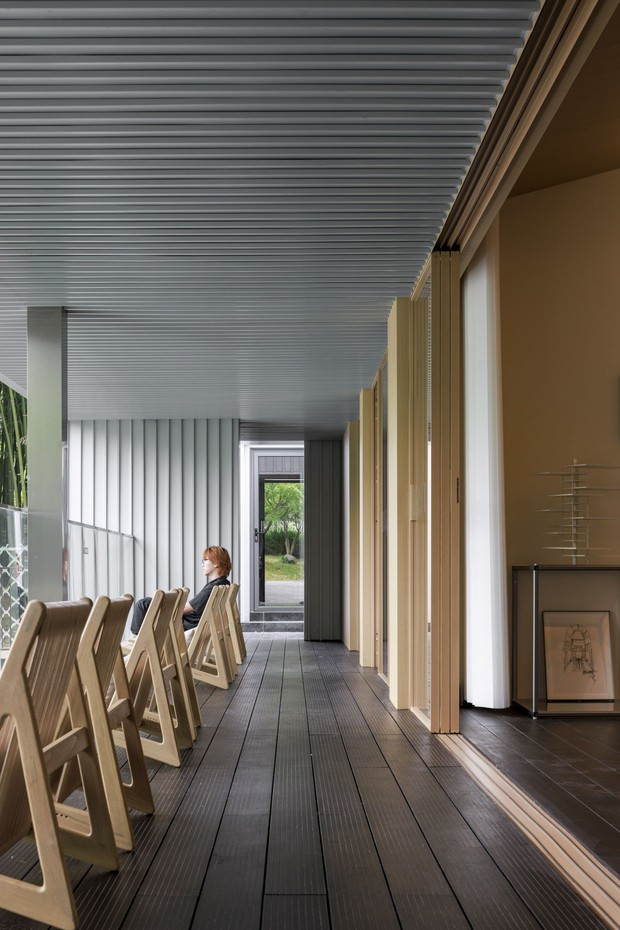 Фотография интерьера павильона