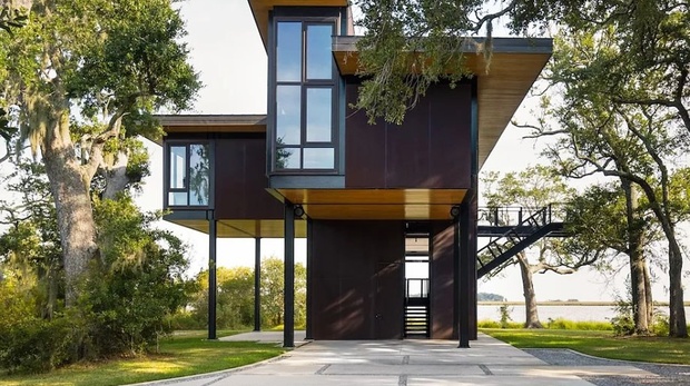 Проект необычной резиденции в Миссисипи