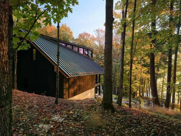 Уклон рельефа достаточно большой