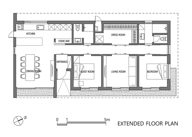 План этажа на нулевой отметке