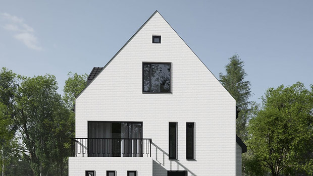 Индивидуальный эскизный проект реконструкции коттеджа в Швейцарии