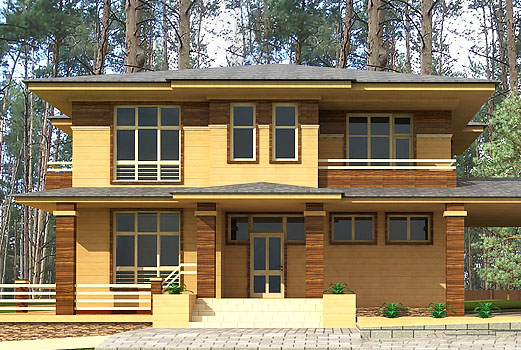 примеры работ по загородным домам